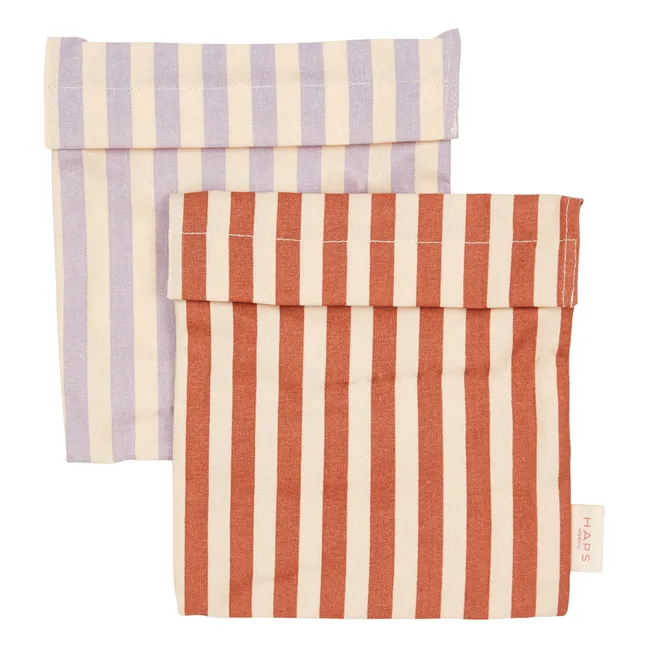 Sandwich Bags - Set of 2 | Terracotta