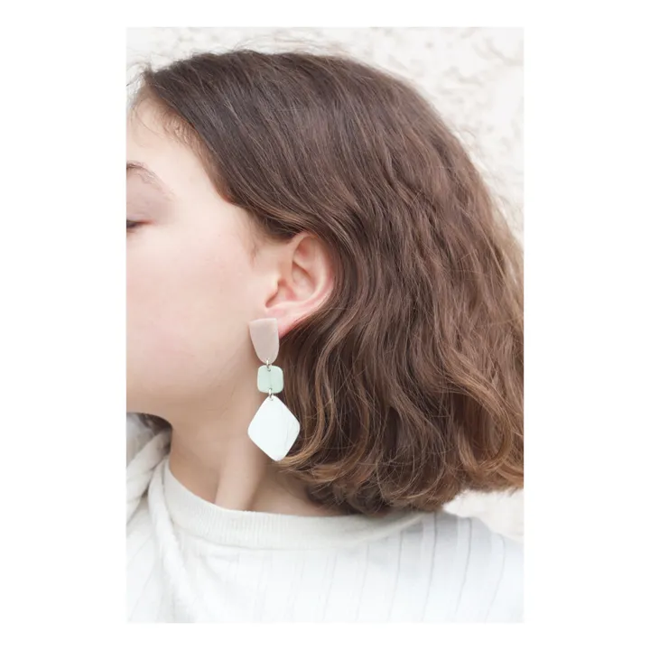 Ohrringe Medina  | Weiß- Produktbild Nr. 2
