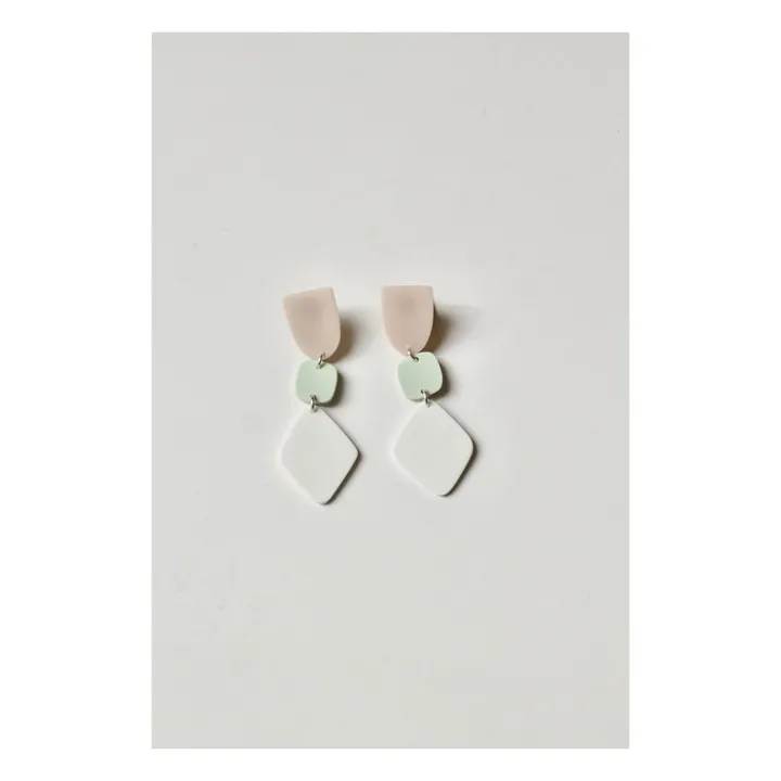 Ohrringe Medina  | Weiß- Produktbild Nr. 5