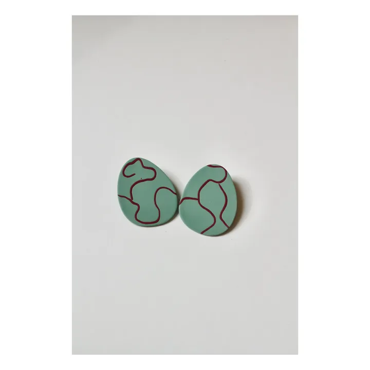 Margaux Earrings | Green- Product image n°5