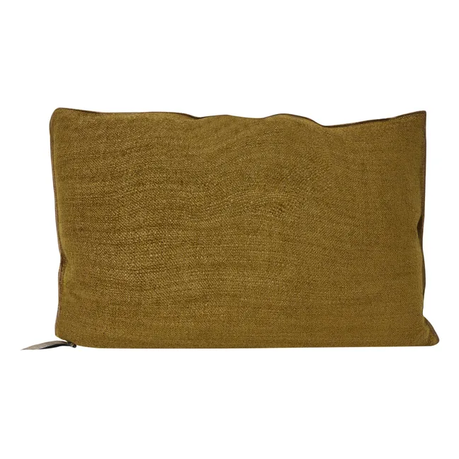 Vice Versa Vintage Chenille Cushion | Bronze