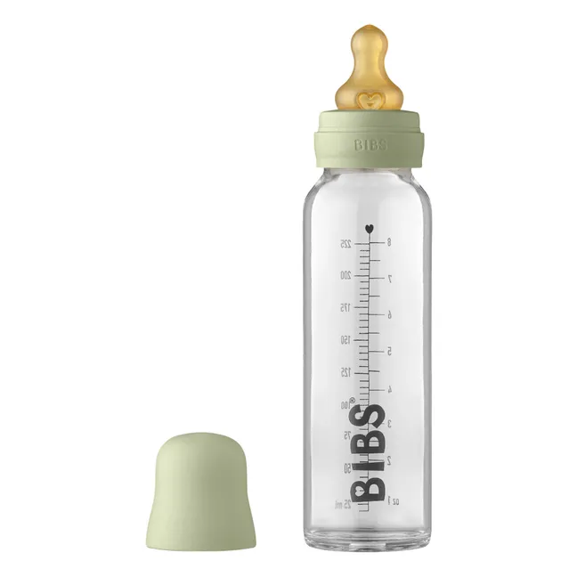 Babyflasche aus Glas | Salbei
