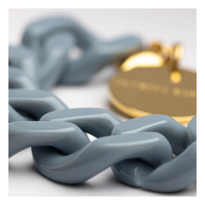 Pulsera Flat Chain | Azul- Imagen del producto n°1