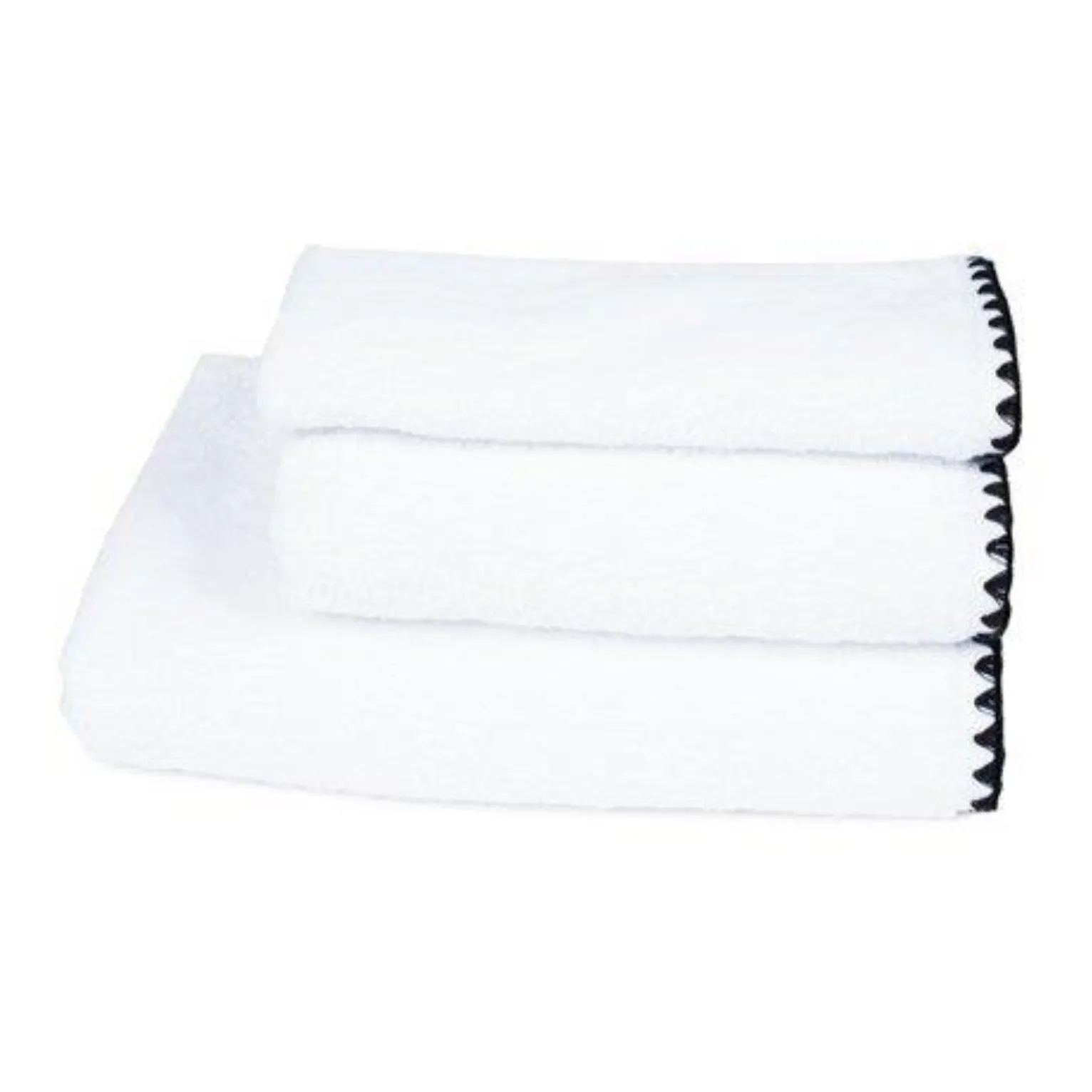 Haomy White Issey Cotton Bath Towel