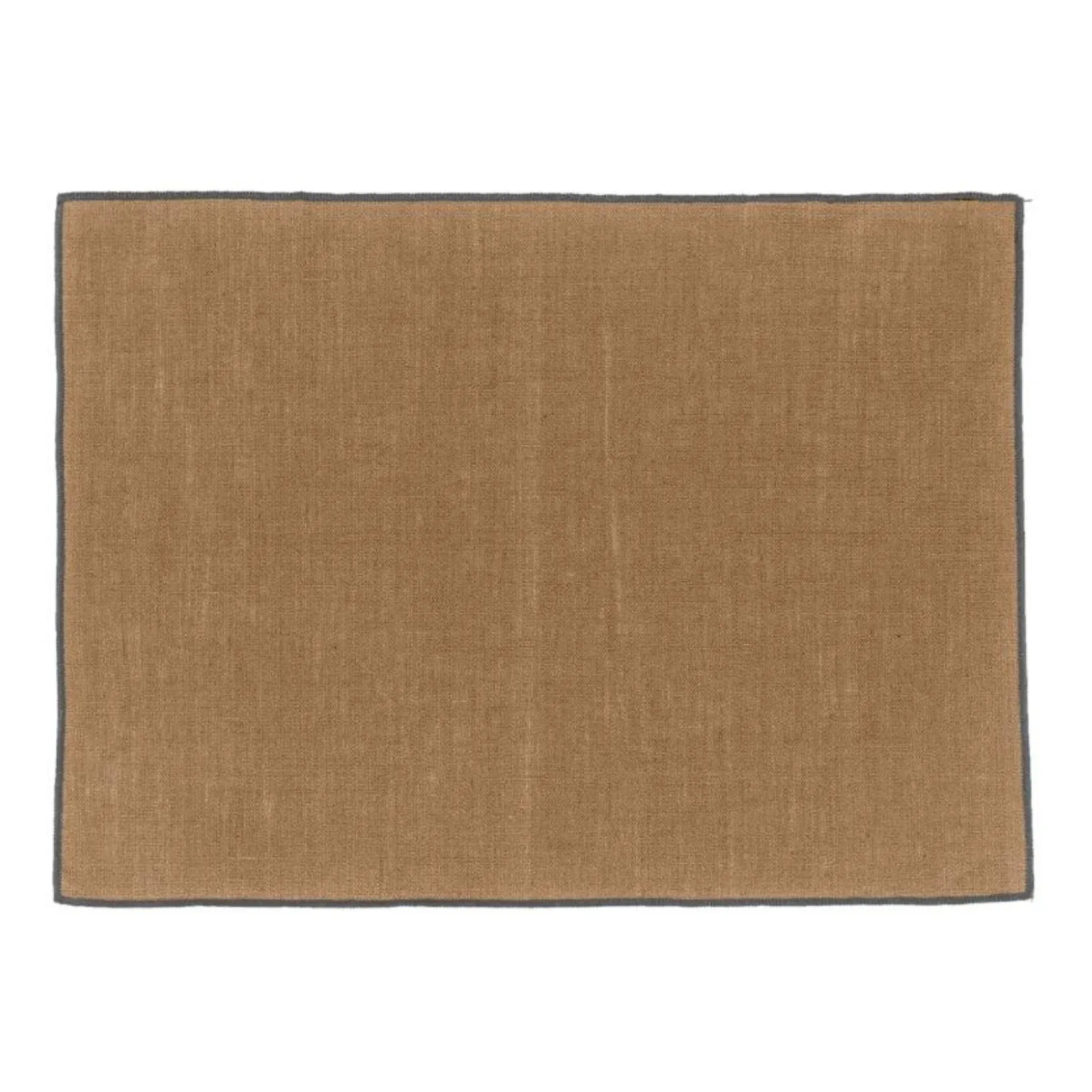 Haomy Tabacco Borgo Coated Linen Place Mat