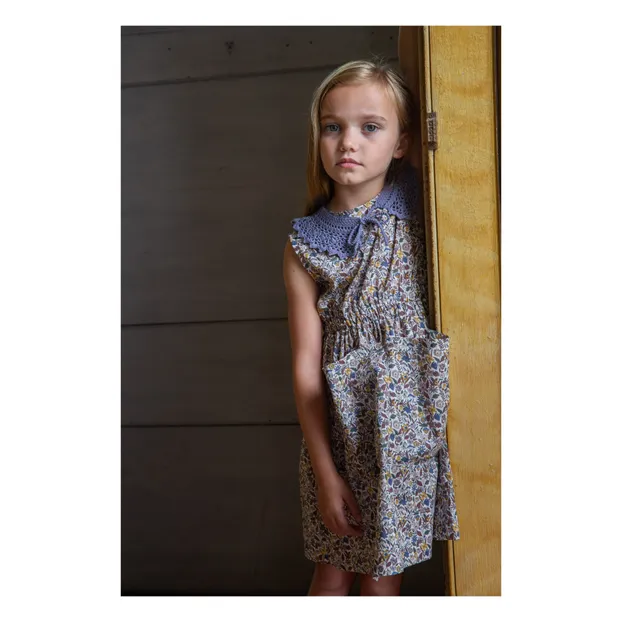 soor ploom♡Orla dress♡6Y Soor Ploom - Orla dress - Beige pink | Smallable