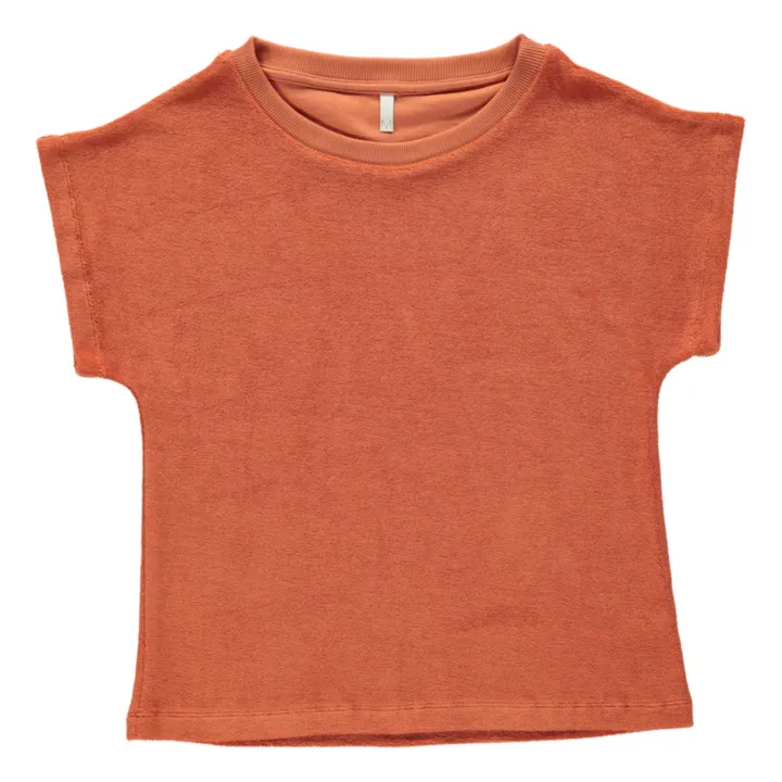 T-shirt in Cotone Organico | Rosso- Immagine del prodotto n°0
