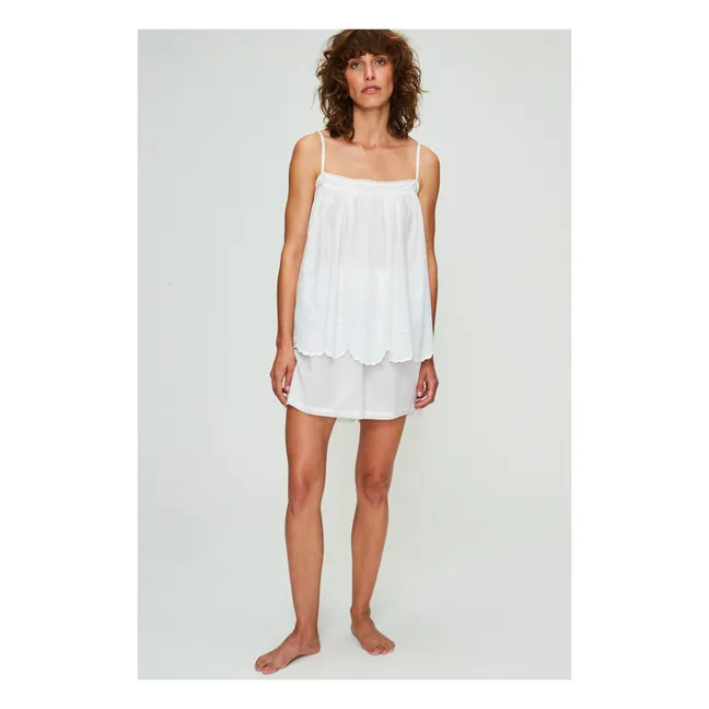 Conjunto de pijama Lily - Colección Femenina  | Blanco