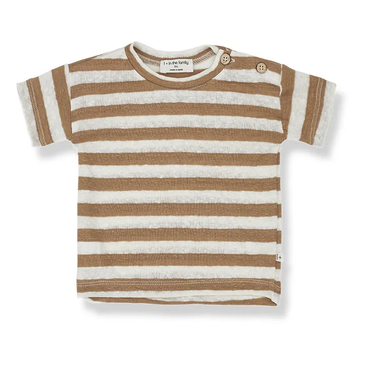 Victor Linen T-shirt | Chocolate- Product image n°0