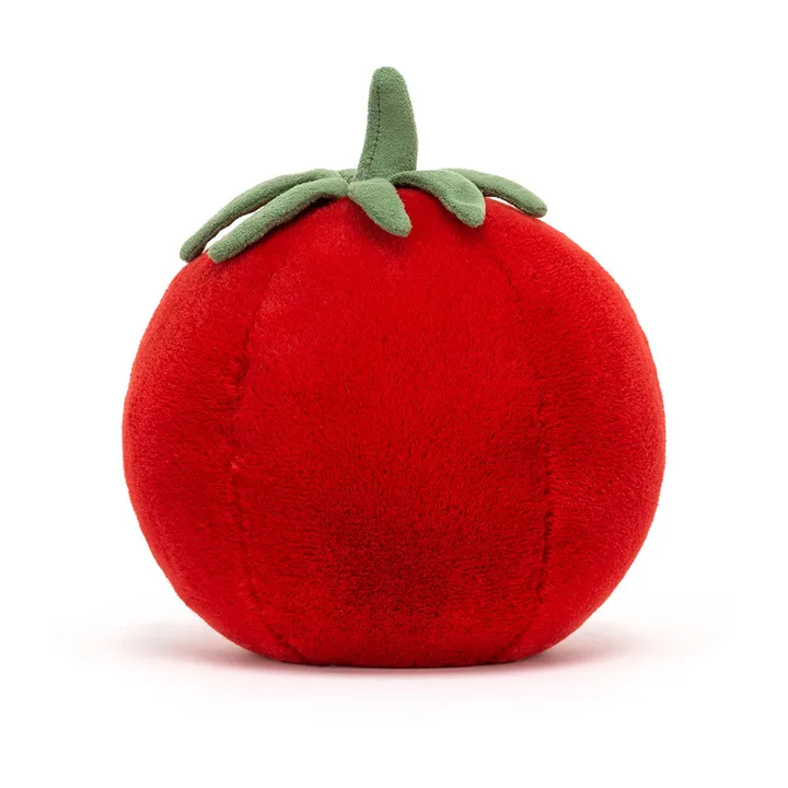 Peluche, motivo: pomodoro | Rosso- Immagine del prodotto n°2