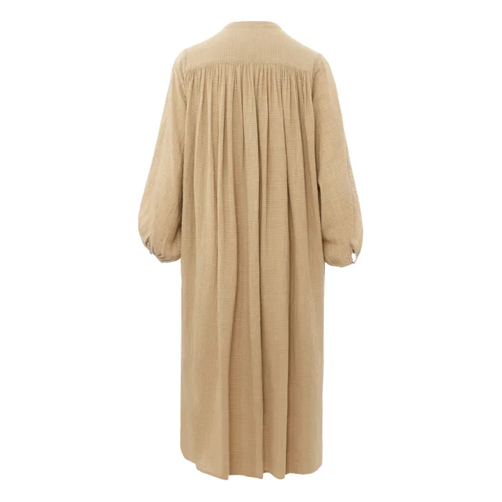 Kleid Jacques aus geprägter Baumwolle | Ton- Produktbild Nr. 1