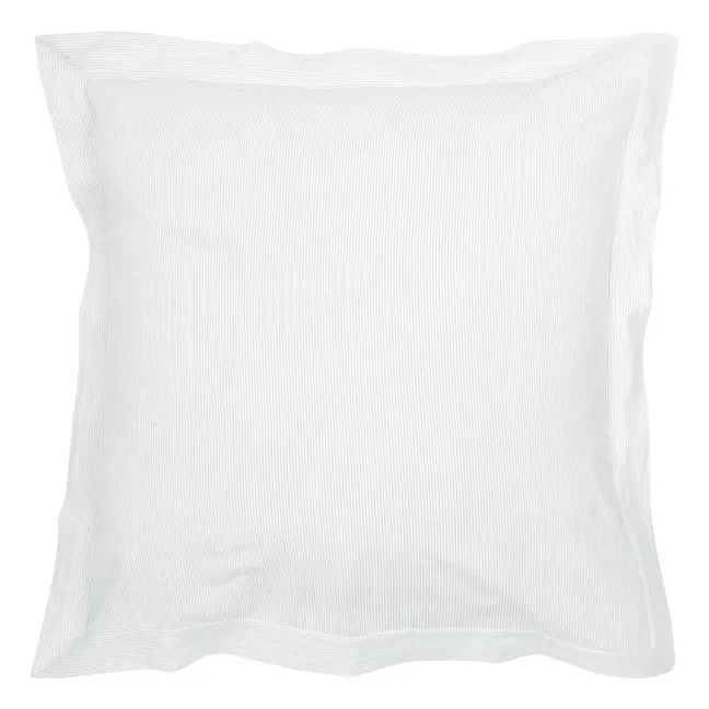 Jack Hand Woven Cotton Pillowcase - Set of 2 | Light blue