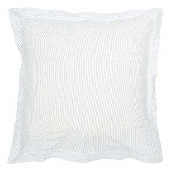 Funda de almohada de algodón tejido a mano Jack - Set de 2 | Azul Cielo- Imagen del producto n°1