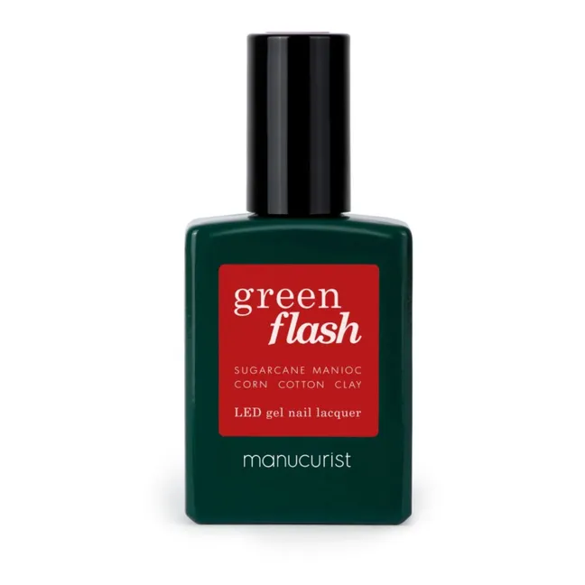 Esmalte de uñas semipermanente Green Flash Pomegranate - 15 ml