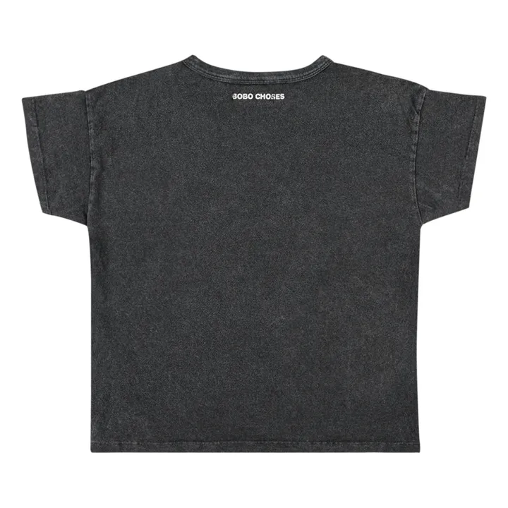 T-Shirt Bio-Baumwolle - Kollektion Iconic  | Grau- Produktbild Nr. 5