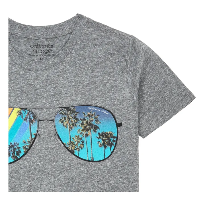 T-shirt Sunglasses | Gris foncé- Image produit n°1