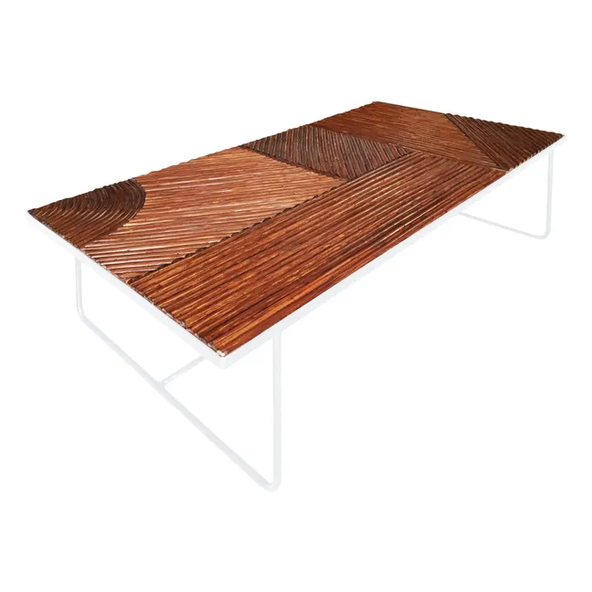 Table basse rectangulaire Paloma | Blanc