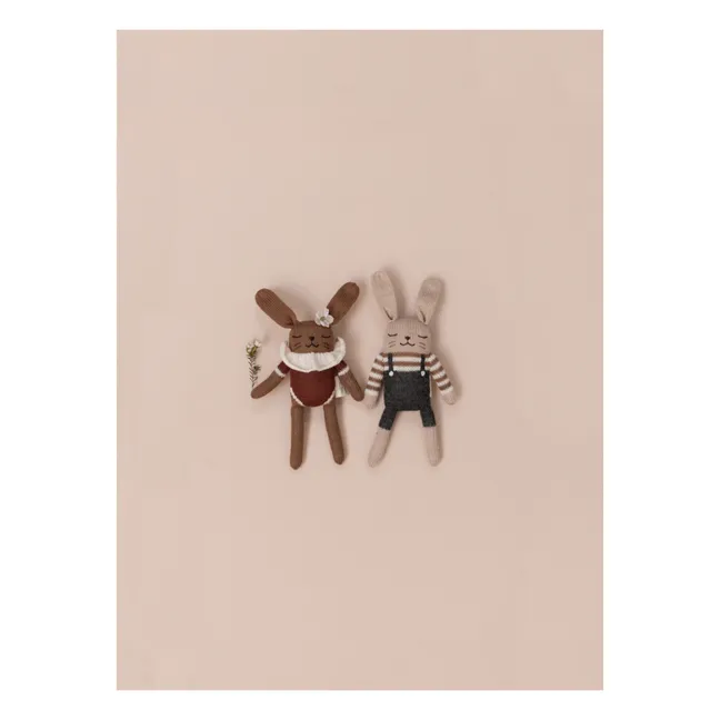 Soft Toy Bunny in a Romper | Siena