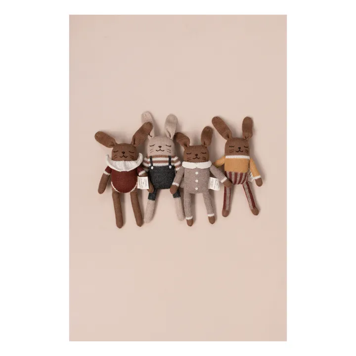 Soft Toy Bunny in Striped Trousers- Product image n°1