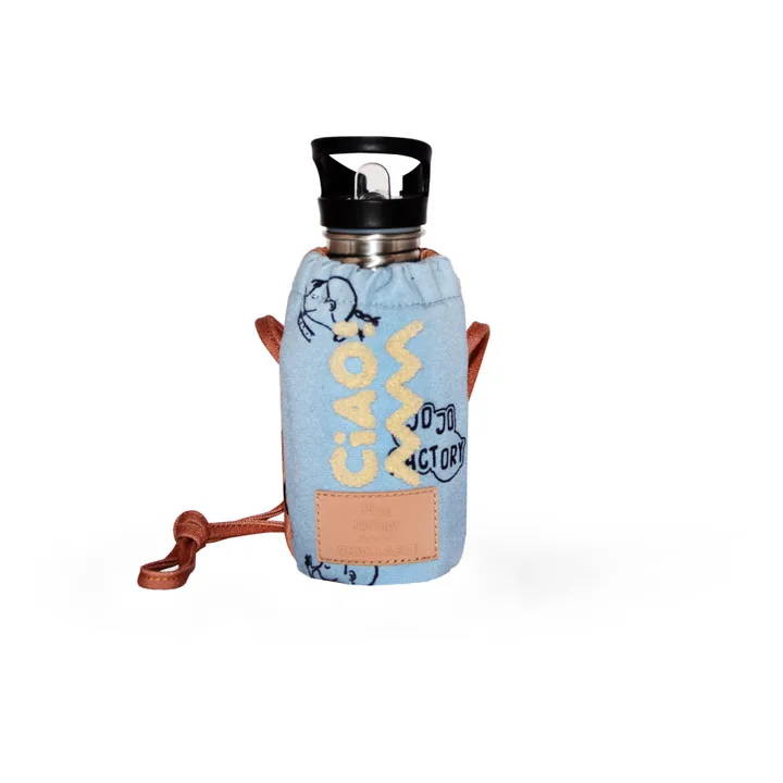 Trinkflasche Ciao Smallable X Jojo Factory | Blau- Produktbild Nr. 0