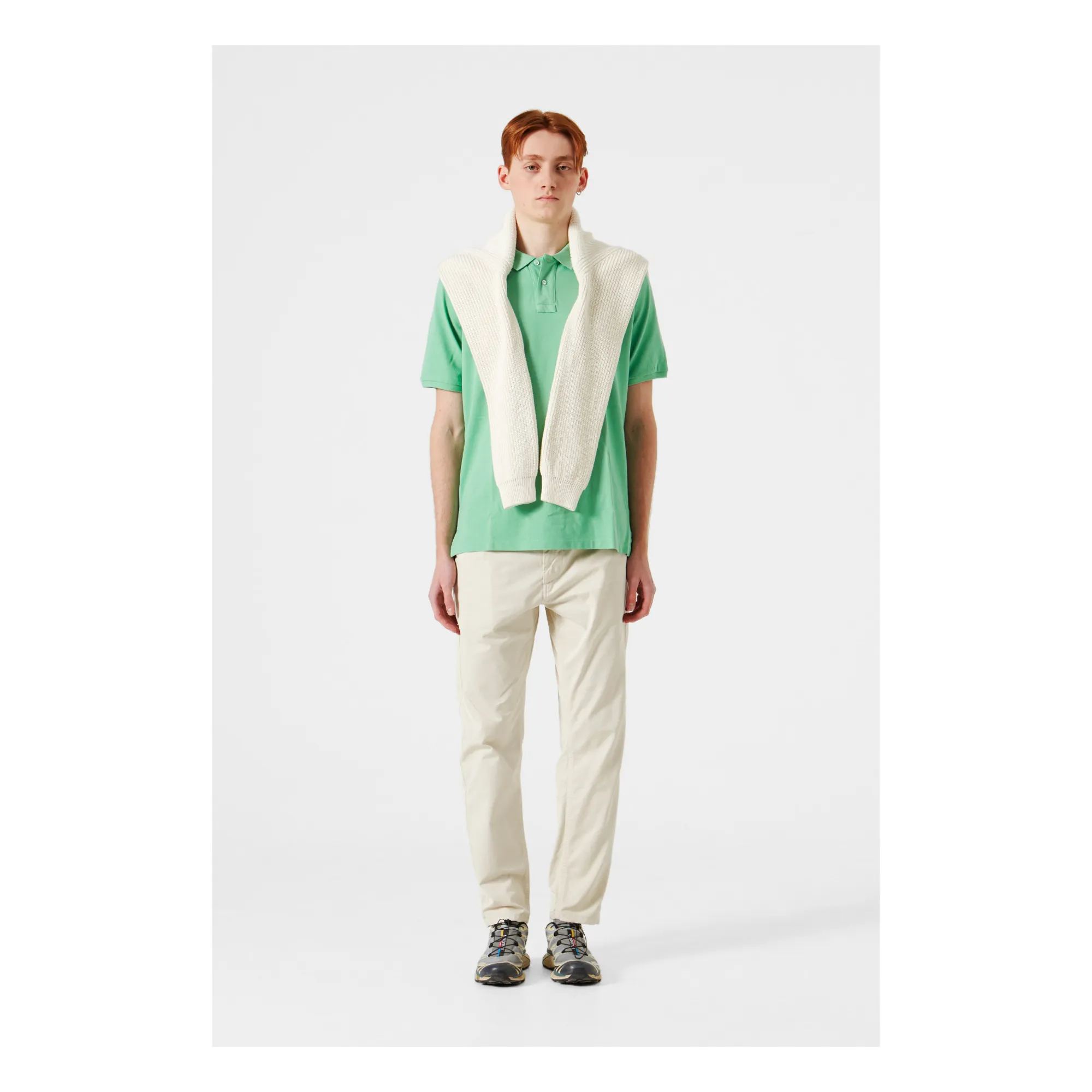 Edmmond Studios Green Wilson Polo Shirt