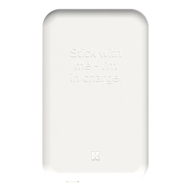 Cargador inalámbrico de teléfono ToCharge QI | Blanco