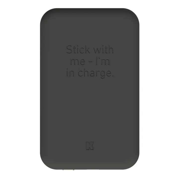 Chargeur portable de téléphone toCHARGE QI | Noir- Image produit n°0