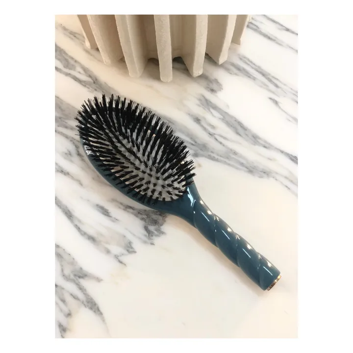 The All-Rounder N°01 Hairbrush - Care & Shine | Blue- Product image n°1