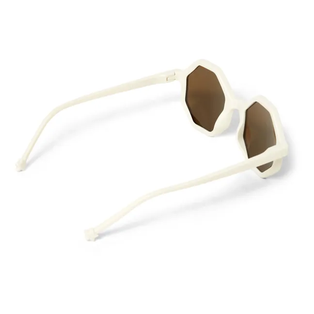 Sunglasses and Pouch - YEYE x Mini Kyomo | White