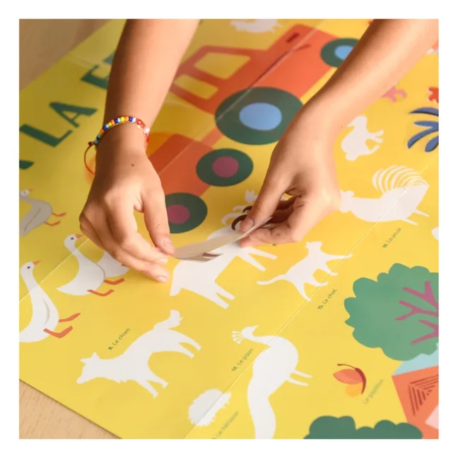 Poster stickers La ferme