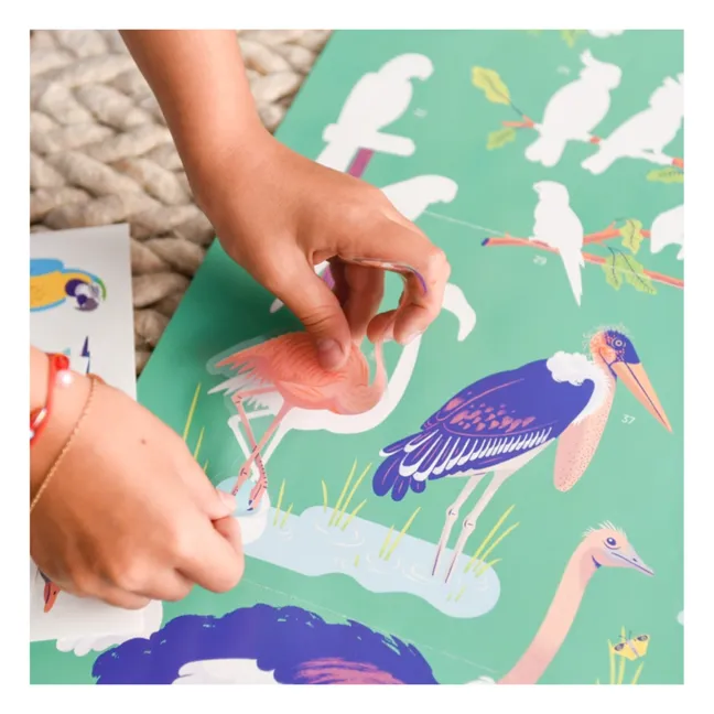 Poster stickers Oiseaux