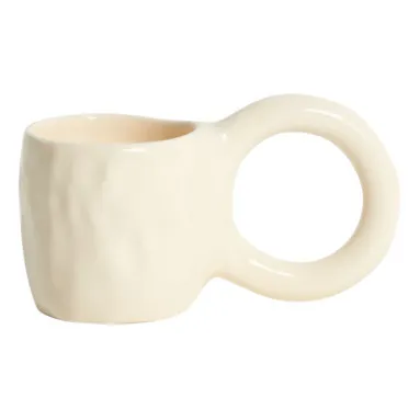 Donut Espresso Cups, Pia Chevalier - Set of 2 | Vanilla- Product image n°0