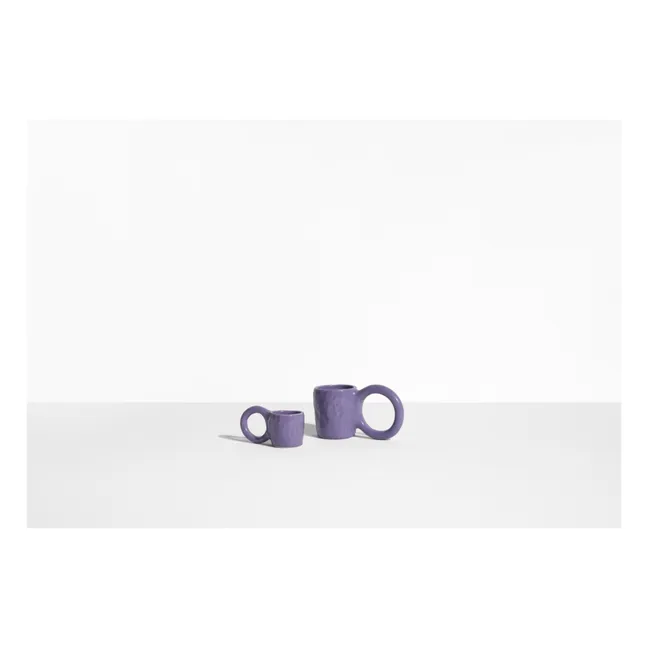 Donut Espresso Cups, Pia Chevalier - Set of 2 | Purple
