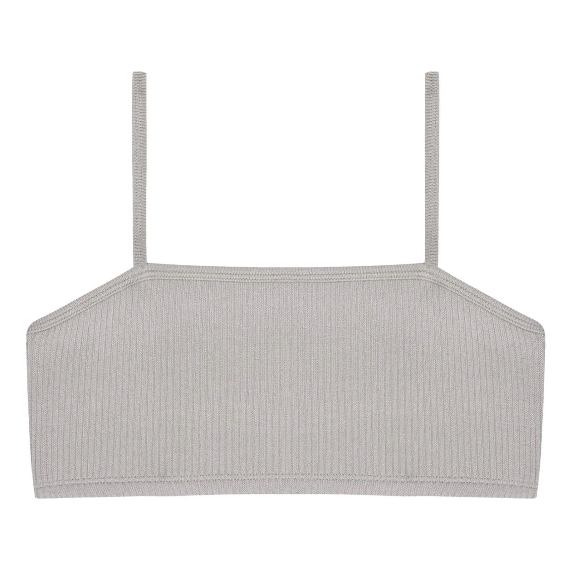 Donni Beige Butter Crop Top