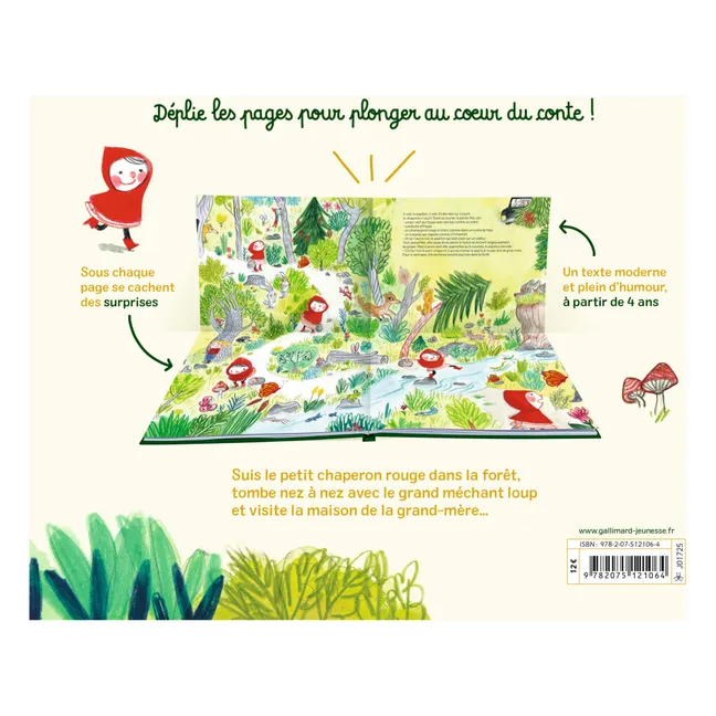 Le Petit Chaperon Rouge Fold-Out Book - FR