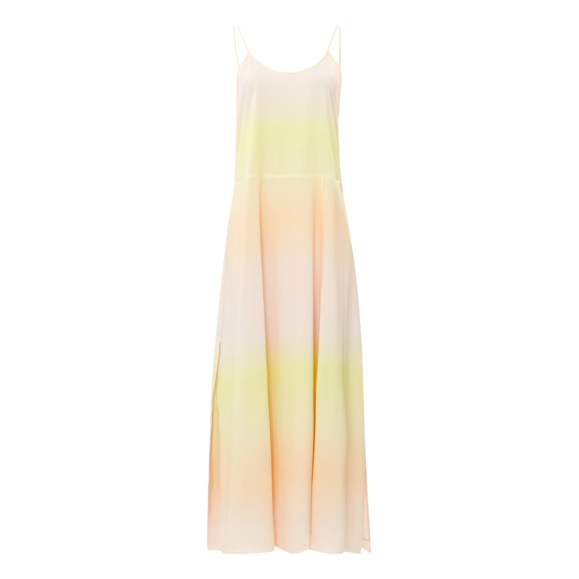 Margaux Lonnberg Yellow Muse Tie-Dye Dress