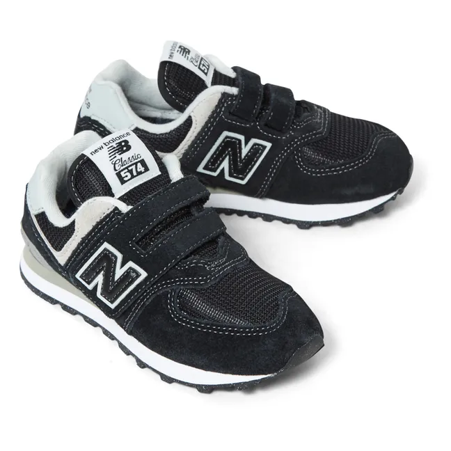 Baskets 574 Scratchs | Noir