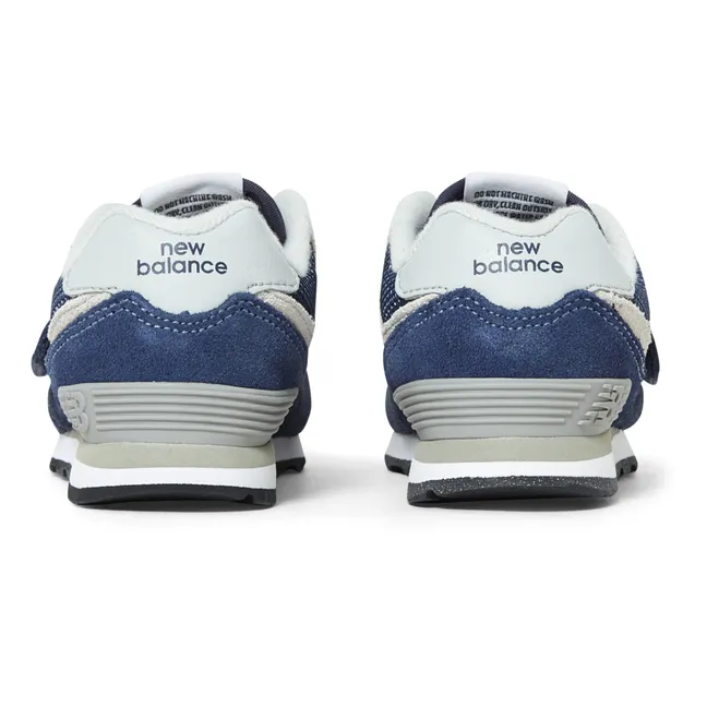 574 Velcro Sneakers | Navy blue