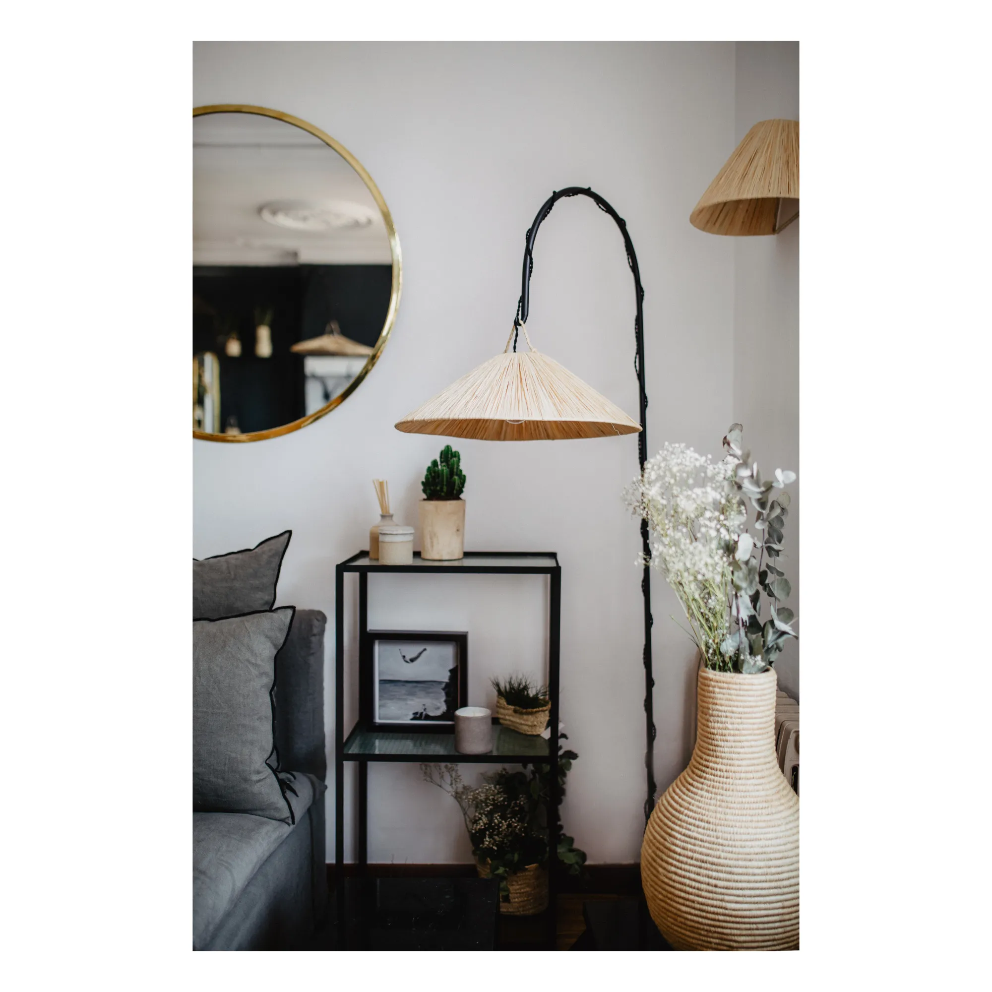 Cosydar - Suspension Parasol en raphia (Cosydar) - Image 1