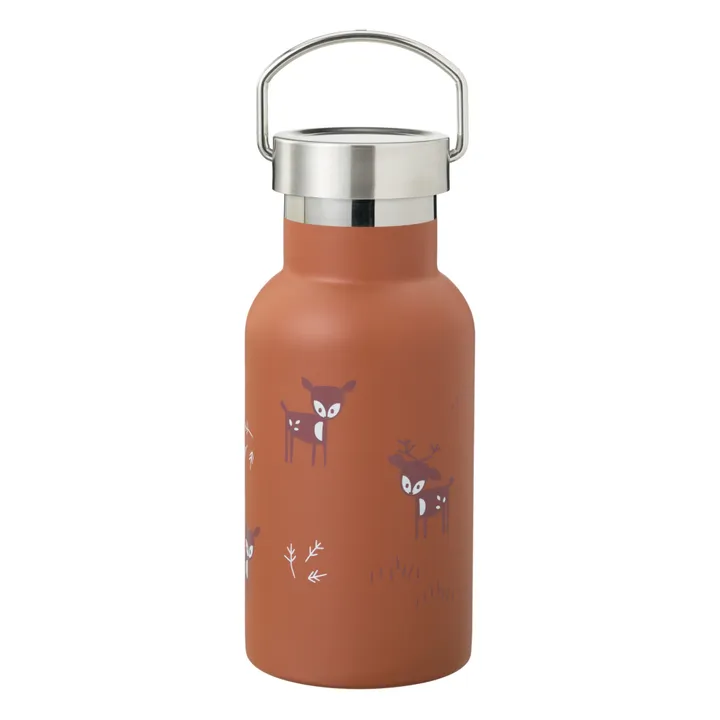 Deer Water Bottle - 350 ml | Marron glac- Product image n°0