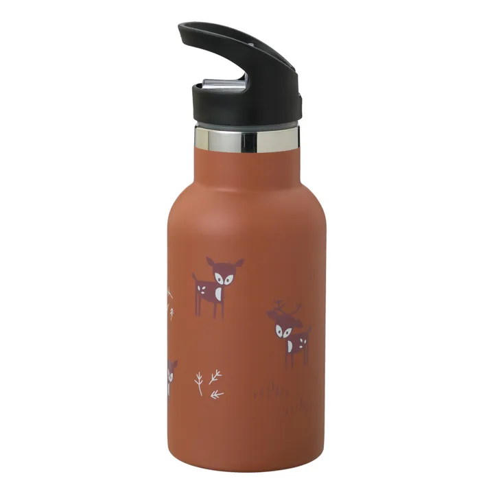 Deer Water Bottle - 350 ml | Marron glac- Product image n°1