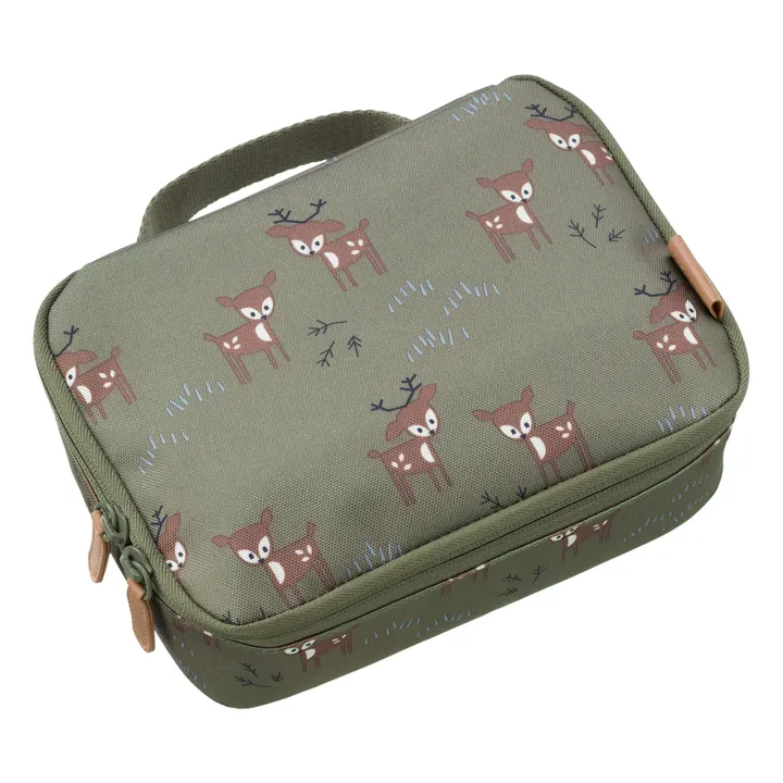 Deer Insulated Lunch Bag | Khaki- Product image n°1