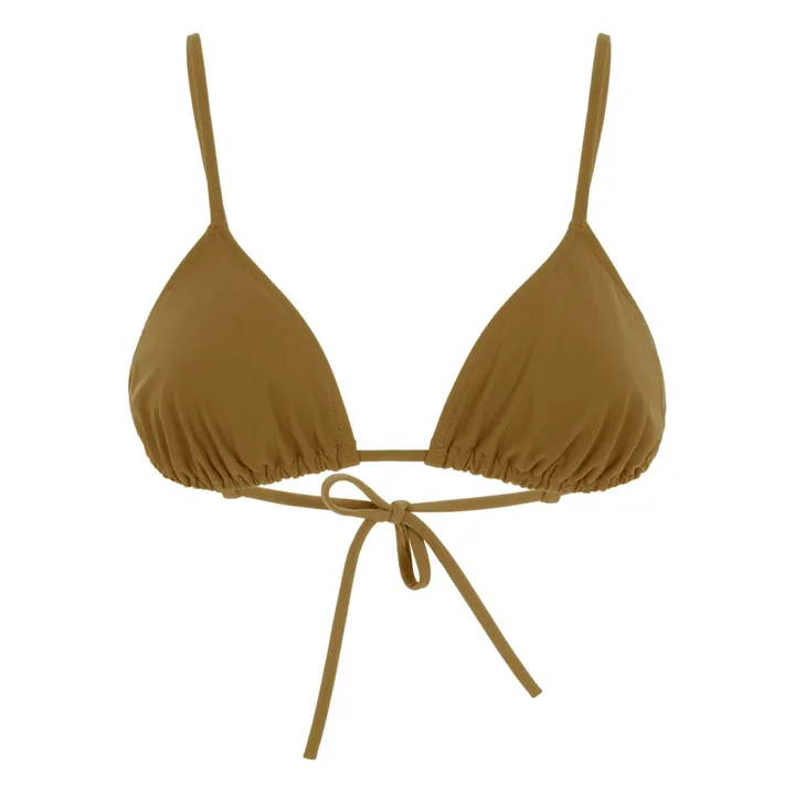 Mary Bikini Top | Bronze- Product image n°0