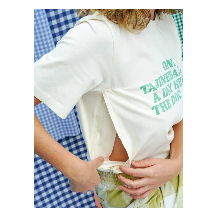 Still-T-shirt One Tajine A Day | Weiß- Produktbild Nr. 3