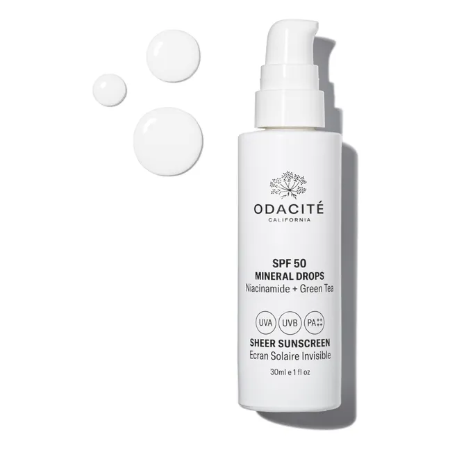 Ecran solaire invisible SPF50 Mineral Drops - 30 ml
