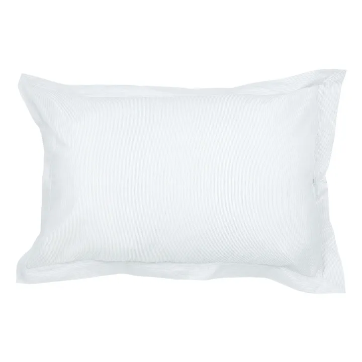 Funda de almohada de algodón tejido a mano Jack - Set de 2 | Azul Cielo- Imagen del producto n°5