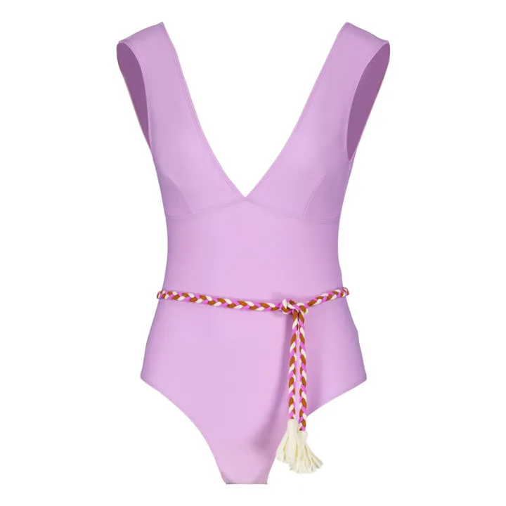 Palerma Recycled Polyamide Swimsuit - Women’s Collection | Mauve- Product image n°0