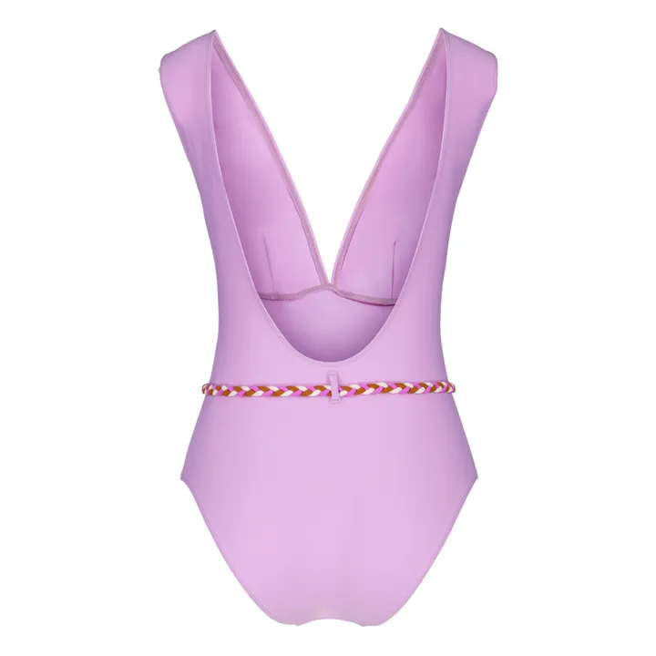 Palerma Recycled Polyamide Swimsuit - Women’s Collection | Mauve- Product image n°4
