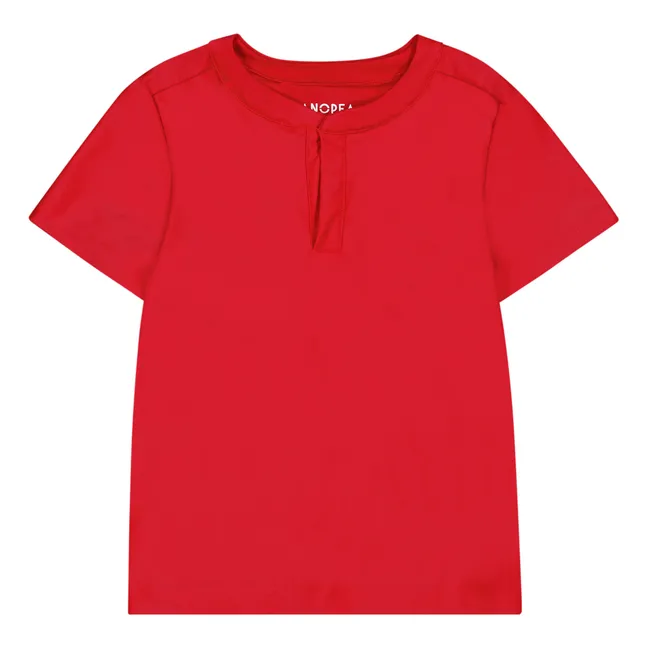 Camiseta Louis de poliamida reciclada con protección UV | Rojo