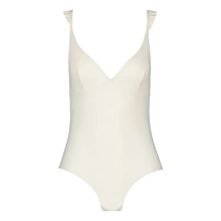 Badeanzug Allegra - Damenkollektion - Einteiliger Badeanzug aus recyceltem Polyamid | Seidenfarben- Produktbild Nr. 0